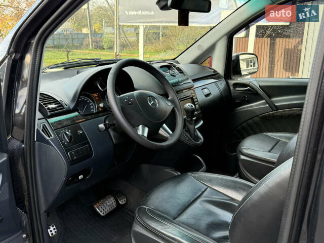 Черный Мерседес Виано, объемом двигателя 2.99 л и пробегом 290 тыс. км за 20900 $, фото 8 на Automoto.ua