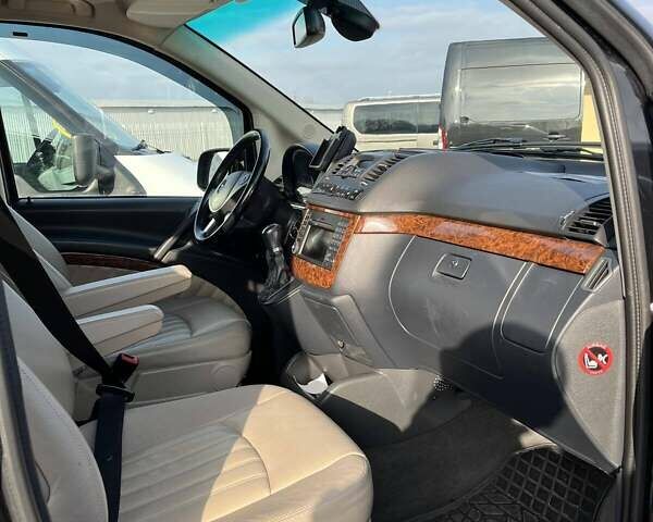 Черный Мерседес Виано, объемом двигателя 2.14 л и пробегом 206 тыс. км за 20000 $, фото 2 на Automoto.ua