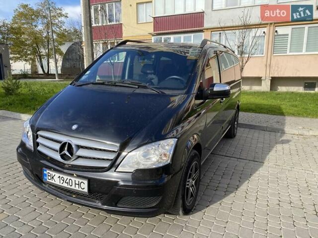 Черный Мерседес Виано, объемом двигателя 2.14 л и пробегом 274 тыс. км за 19800 $, фото 27 на Automoto.ua