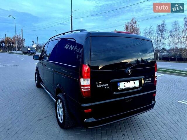 Черный Мерседес Виано, объемом двигателя 2.2 л и пробегом 300 тыс. км за 19500 $, фото 5 на Automoto.ua