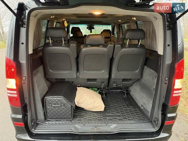 Черный Мерседес Виано, объемом двигателя 2.14 л и пробегом 286 тыс. км за 18700 $, фото 9 на Automoto.ua