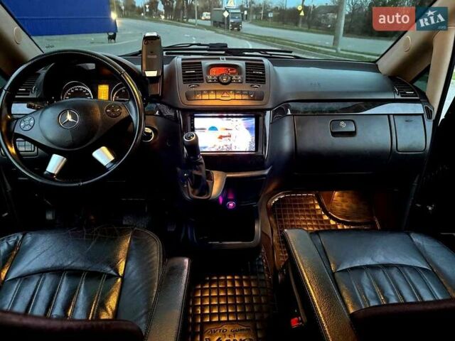 Черный Мерседес Виано, объемом двигателя 2.2 л и пробегом 300 тыс. км за 19500 $, фото 12 на Automoto.ua