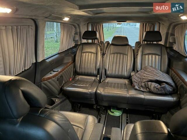 Черный Мерседес Виано, объемом двигателя 2.14 л и пробегом 286 тыс. км за 18700 $, фото 13 на Automoto.ua