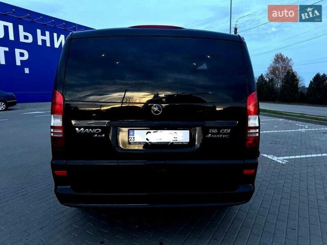 Черный Мерседес Виано, объемом двигателя 2.2 л и пробегом 300 тыс. км за 19500 $, фото 4 на Automoto.ua