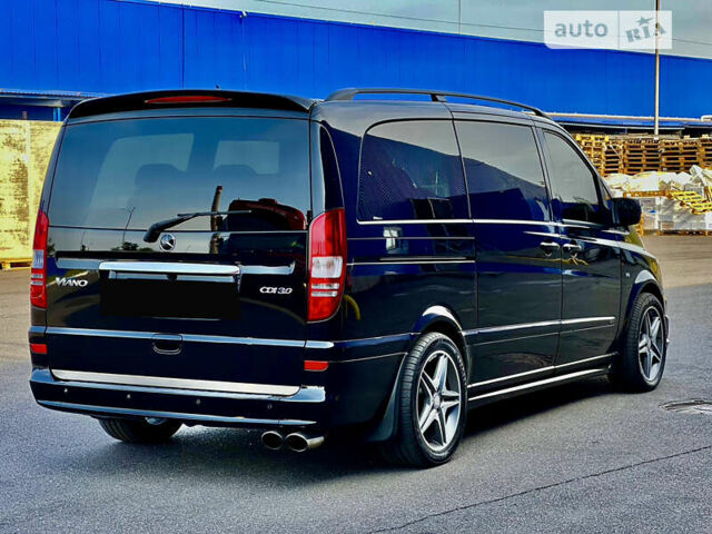 Черный Мерседес Виано, объемом двигателя 2.99 л и пробегом 152 тыс. км за 33000 $, фото 2 на Automoto.ua