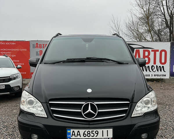 Чорний Мерседес Віано, об'ємом двигуна 2.14 л та пробігом 335 тис. км за 22200 $, фото 1 на Automoto.ua