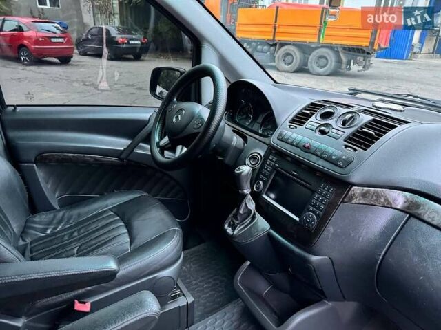 Черный Мерседес Виано, объемом двигателя 2.99 л и пробегом 280 тыс. км за 17900 $, фото 11 на Automoto.ua