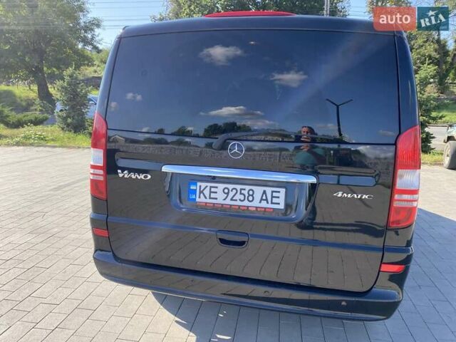 Черный Мерседес Виано, объемом двигателя 2.14 л и пробегом 310 тыс. км за 20800 $, фото 8 на Automoto.ua