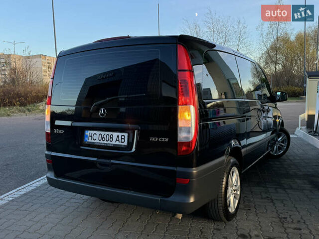 Черный Мерседес Виано, объемом двигателя 2.2 л и пробегом 306 тыс. км за 16500 $, фото 36 на Automoto.ua