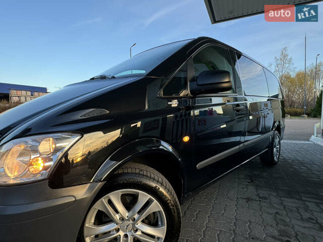 Черный Мерседес Виано, объемом двигателя 2.2 л и пробегом 306 тыс. км за 16500 $, фото 25 на Automoto.ua