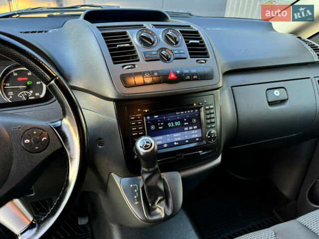 Черный Мерседес Виано, объемом двигателя 2.2 л и пробегом 306 тыс. км за 16500 $, фото 58 на Automoto.ua