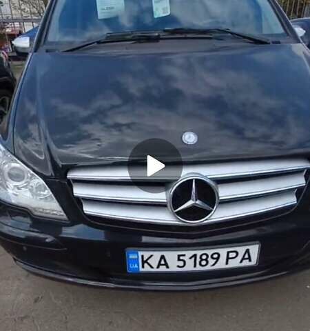 Черный Мерседес Виано, объемом двигателя 2.2 л и пробегом 260 тыс. км за 22500 $, фото 9 на Automoto.ua