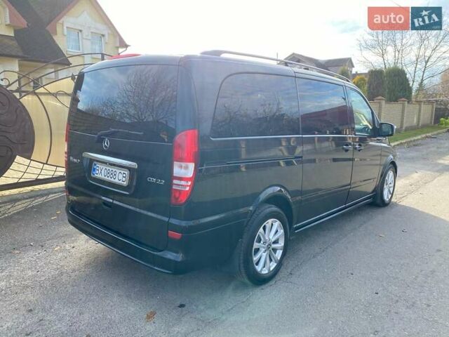 Черный Мерседес Виано, объемом двигателя 2.14 л и пробегом 380 тыс. км за 22000 $, фото 7 на Automoto.ua
