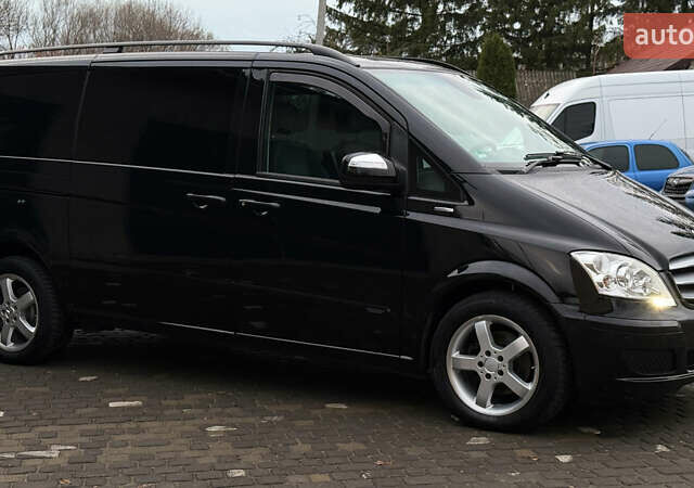 Черный Мерседес Виано, объемом двигателя 2.99 л и пробегом 284 тыс. км за 27500 $, фото 1 на Automoto.ua