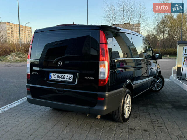 Черный Мерседес Виано, объемом двигателя 2.2 л и пробегом 306 тыс. км за 16500 $, фото 34 на Automoto.ua