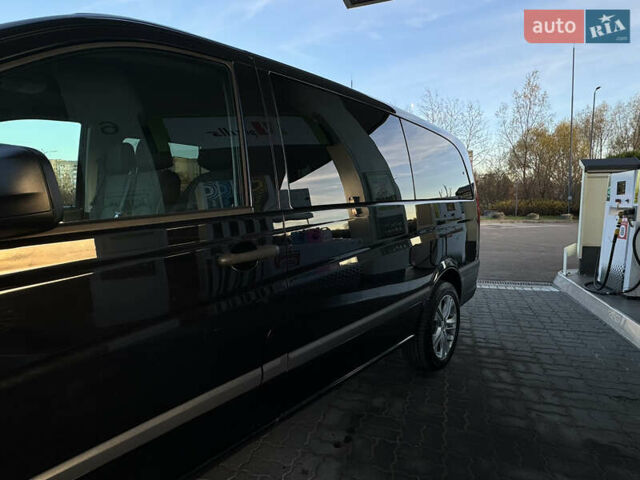 Черный Мерседес Виано, объемом двигателя 2.2 л и пробегом 306 тыс. км за 16500 $, фото 28 на Automoto.ua