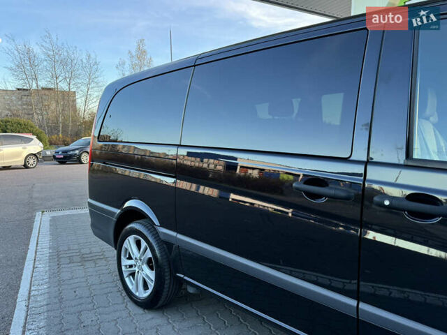 Черный Мерседес Виано, объемом двигателя 2.2 л и пробегом 306 тыс. км за 16500 $, фото 14 на Automoto.ua