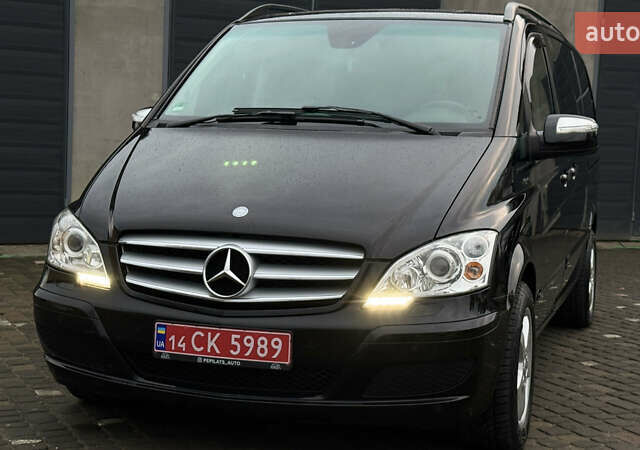 Черный Мерседес Виано, объемом двигателя 2.99 л и пробегом 284 тыс. км за 27500 $, фото 7 на Automoto.ua