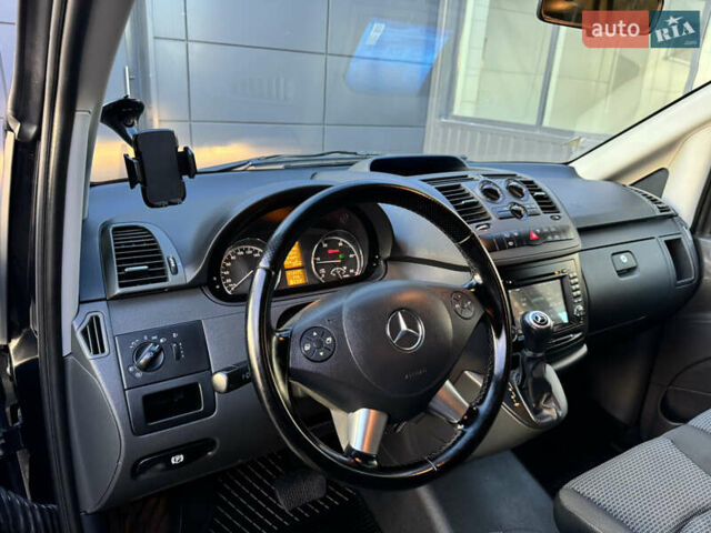 Черный Мерседес Виано, объемом двигателя 2.2 л и пробегом 306 тыс. км за 16500 $, фото 51 на Automoto.ua
