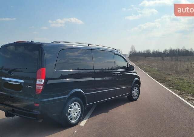 Черный Мерседес Виано, объемом двигателя 2.2 л и пробегом 260 тыс. км за 22500 $, фото 6 на Automoto.ua