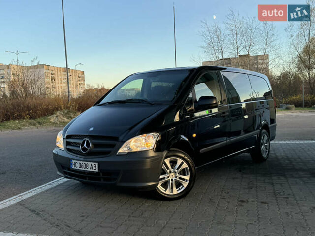 Черный Мерседес Виано, объемом двигателя 2.2 л и пробегом 306 тыс. км за 16500 $, фото 20 на Automoto.ua