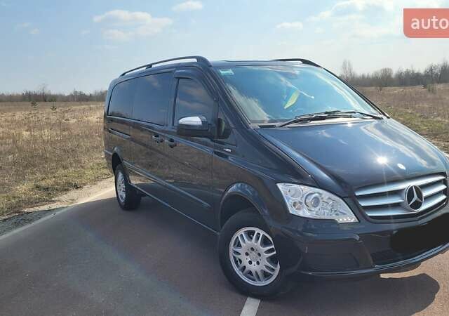 Черный Мерседес Виано, объемом двигателя 2.2 л и пробегом 260 тыс. км за 22500 $, фото 8 на Automoto.ua