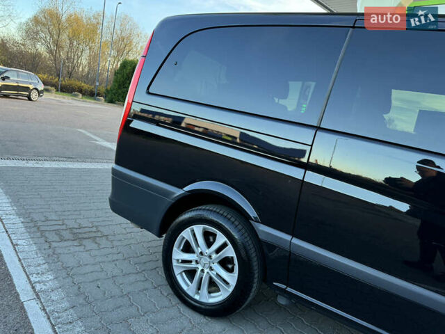 Черный Мерседес Виано, объемом двигателя 2.2 л и пробегом 306 тыс. км за 16500 $, фото 16 на Automoto.ua
