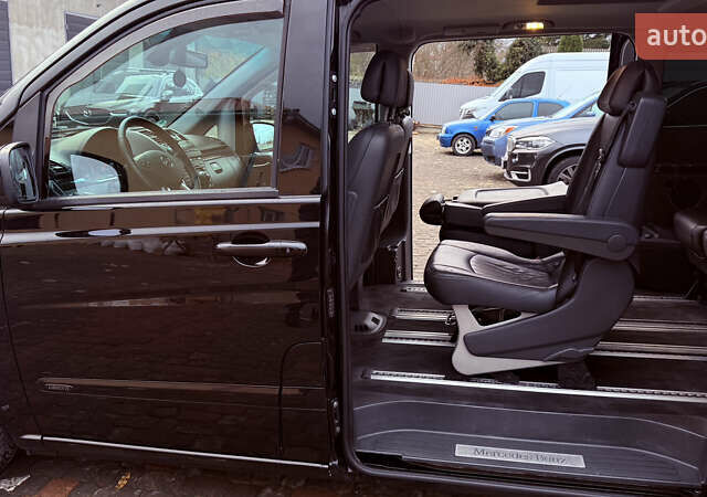Черный Мерседес Виано, объемом двигателя 2.99 л и пробегом 284 тыс. км за 27500 $, фото 16 на Automoto.ua