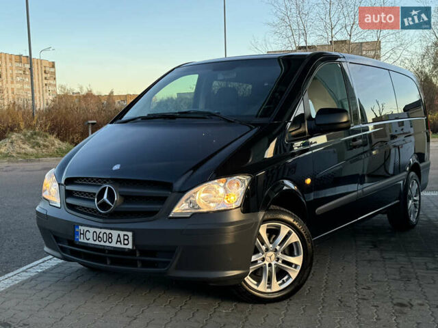 Черный Мерседес Виано, объемом двигателя 2.2 л и пробегом 306 тыс. км за 16500 $, фото 21 на Automoto.ua