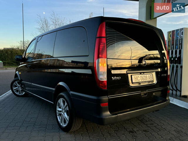 Черный Мерседес Виано, объемом двигателя 2.2 л и пробегом 306 тыс. км за 16500 $, фото 43 на Automoto.ua