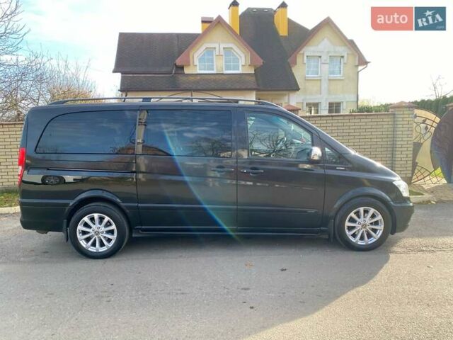 Черный Мерседес Виано, объемом двигателя 2.14 л и пробегом 380 тыс. км за 22000 $, фото 5 на Automoto.ua