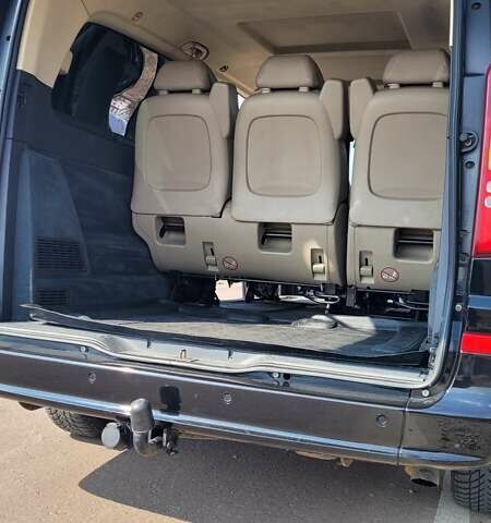 Черный Мерседес Виано, объемом двигателя 2.2 л и пробегом 260 тыс. км за 22500 $, фото 13 на Automoto.ua