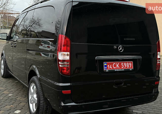 Черный Мерседес Виано, объемом двигателя 2.99 л и пробегом 284 тыс. км за 27500 $, фото 4 на Automoto.ua