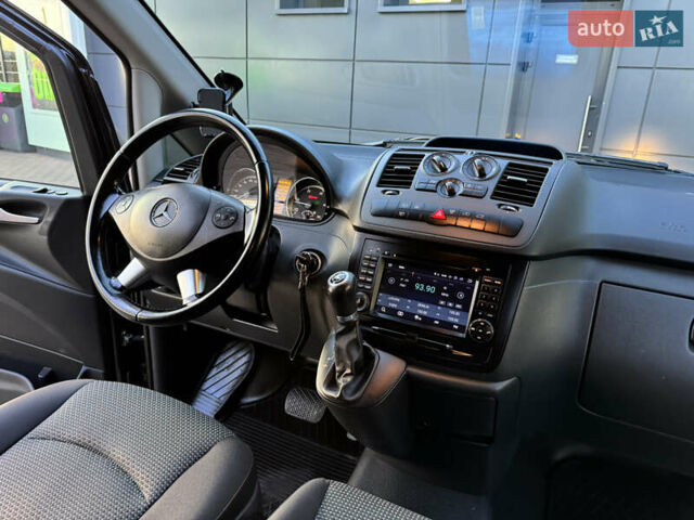 Черный Мерседес Виано, объемом двигателя 2.2 л и пробегом 306 тыс. км за 16500 $, фото 67 на Automoto.ua