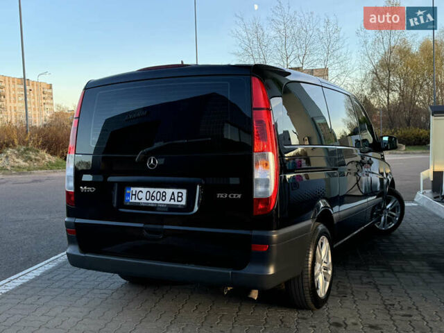 Черный Мерседес Виано, объемом двигателя 2.2 л и пробегом 306 тыс. км за 16500 $, фото 33 на Automoto.ua