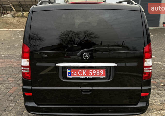 Черный Мерседес Виано, объемом двигателя 2.99 л и пробегом 284 тыс. км за 27500 $, фото 20 на Automoto.ua