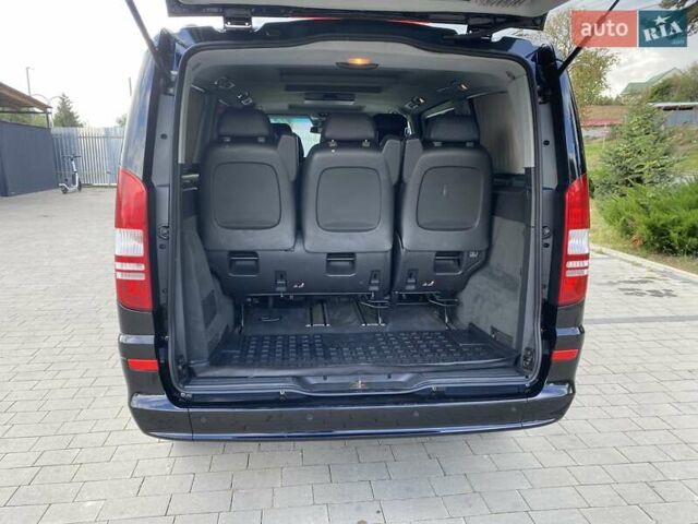 Черный Мерседес Виано, объемом двигателя 2.14 л и пробегом 335 тыс. км за 19500 $, фото 13 на Automoto.ua