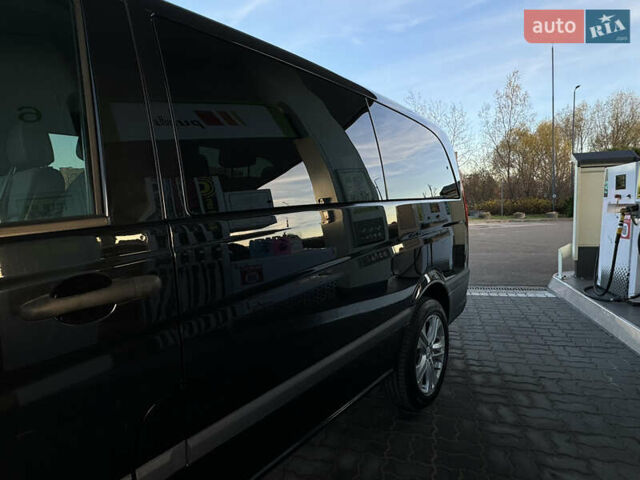 Черный Мерседес Виано, объемом двигателя 2.2 л и пробегом 306 тыс. км за 16500 $, фото 29 на Automoto.ua