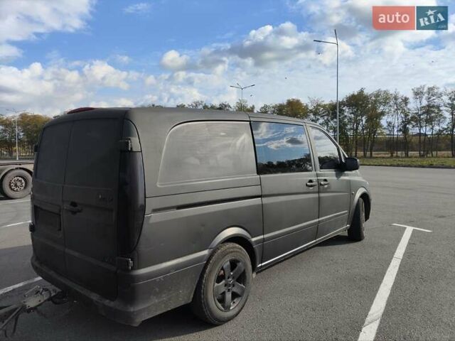 Чорний Мерседес Віано, об'ємом двигуна 2.14 л та пробігом 497 тис. км за 6000 $, фото 3 на Automoto.ua