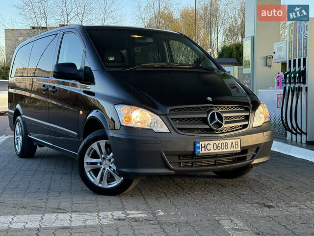 Черный Мерседес Виано, объемом двигателя 2.2 л и пробегом 306 тыс. км за 16500 $, фото 19 на Automoto.ua