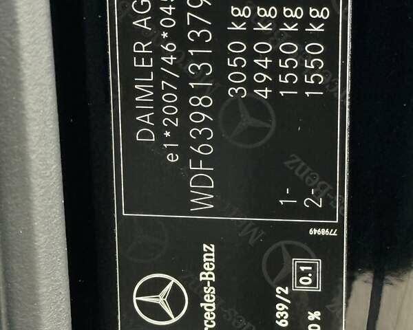 Черный Мерседес Виано, объемом двигателя 2.14 л и пробегом 238 тыс. км за 21500 $, фото 34 на Automoto.ua