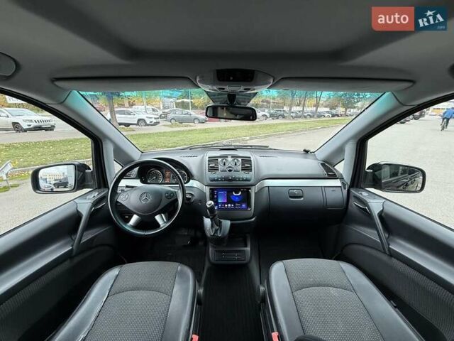 Мерседес Віано 2013 у Києві на Automoto.ua Чорний Мерседес Віано, об'ємом двигуна 2.14 л та пробігом 238 тис. км за 21500 $, фото 10 на Automoto.ua