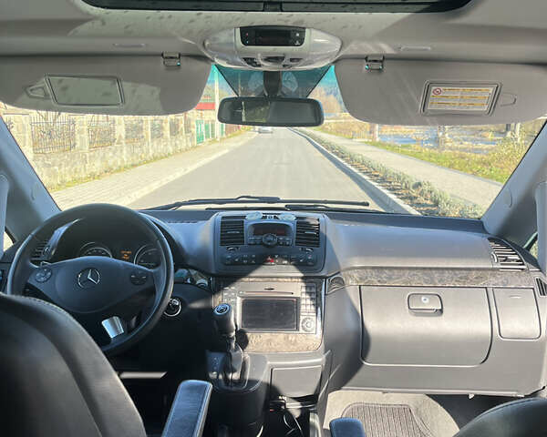 Черный Мерседес Виано, объемом двигателя 2.99 л и пробегом 301 тыс. км за 25999 $, фото 9 на Automoto.ua