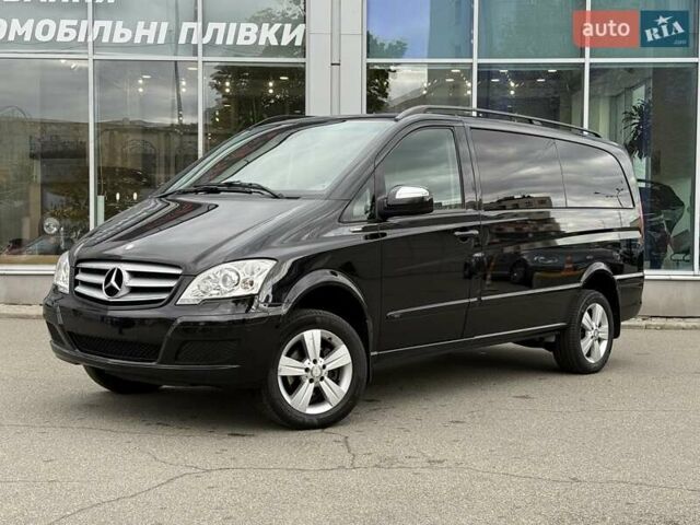 Черный Мерседес Виано, объемом двигателя 2.14 л и пробегом 238 тыс. км за 21500 $, фото 2 на Automoto.ua