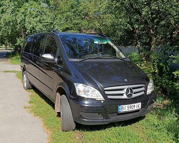 Черный Мерседес Виано, объемом двигателя 2.14 л и пробегом 320 тыс. км за 16500 $, фото 6 на Automoto.ua