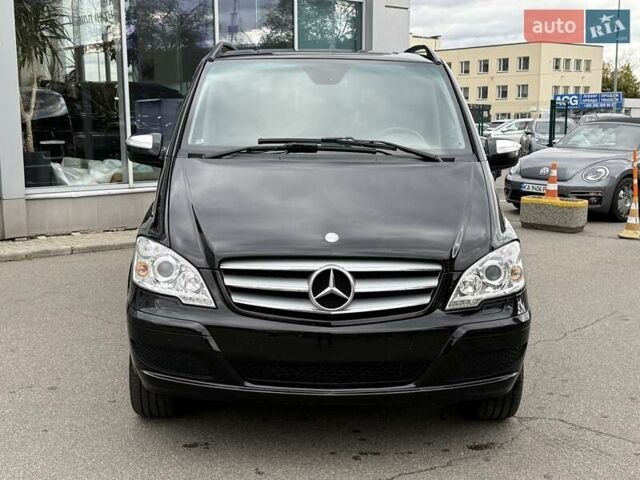 Черный Мерседес Виано, объемом двигателя 2.14 л и пробегом 238 тыс. км за 21500 $, фото 1 на Automoto.ua