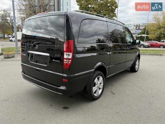 Черный Мерседес Виано, объемом двигателя 2.14 л и пробегом 238 тыс. км за 21500 $, фото 6 на Automoto.ua