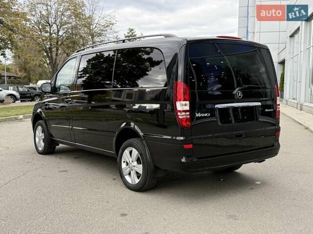 Черный Мерседес Виано, объемом двигателя 2.14 л и пробегом 238 тыс. км за 21500 $, фото 4 на Automoto.ua