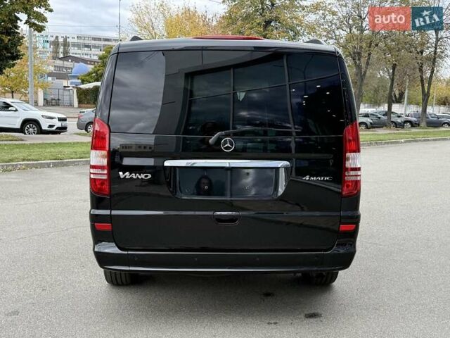 Черный Мерседес Виано, объемом двигателя 2.14 л и пробегом 238 тыс. км за 21500 $, фото 7 на Automoto.ua