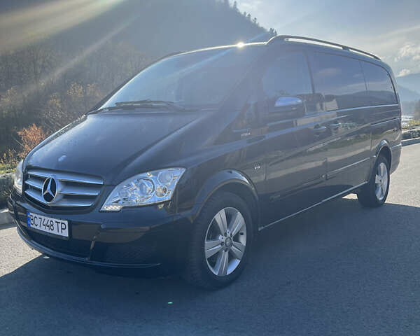 Черный Мерседес Виано, объемом двигателя 2.99 л и пробегом 301 тыс. км за 25999 $, фото 1 на Automoto.ua